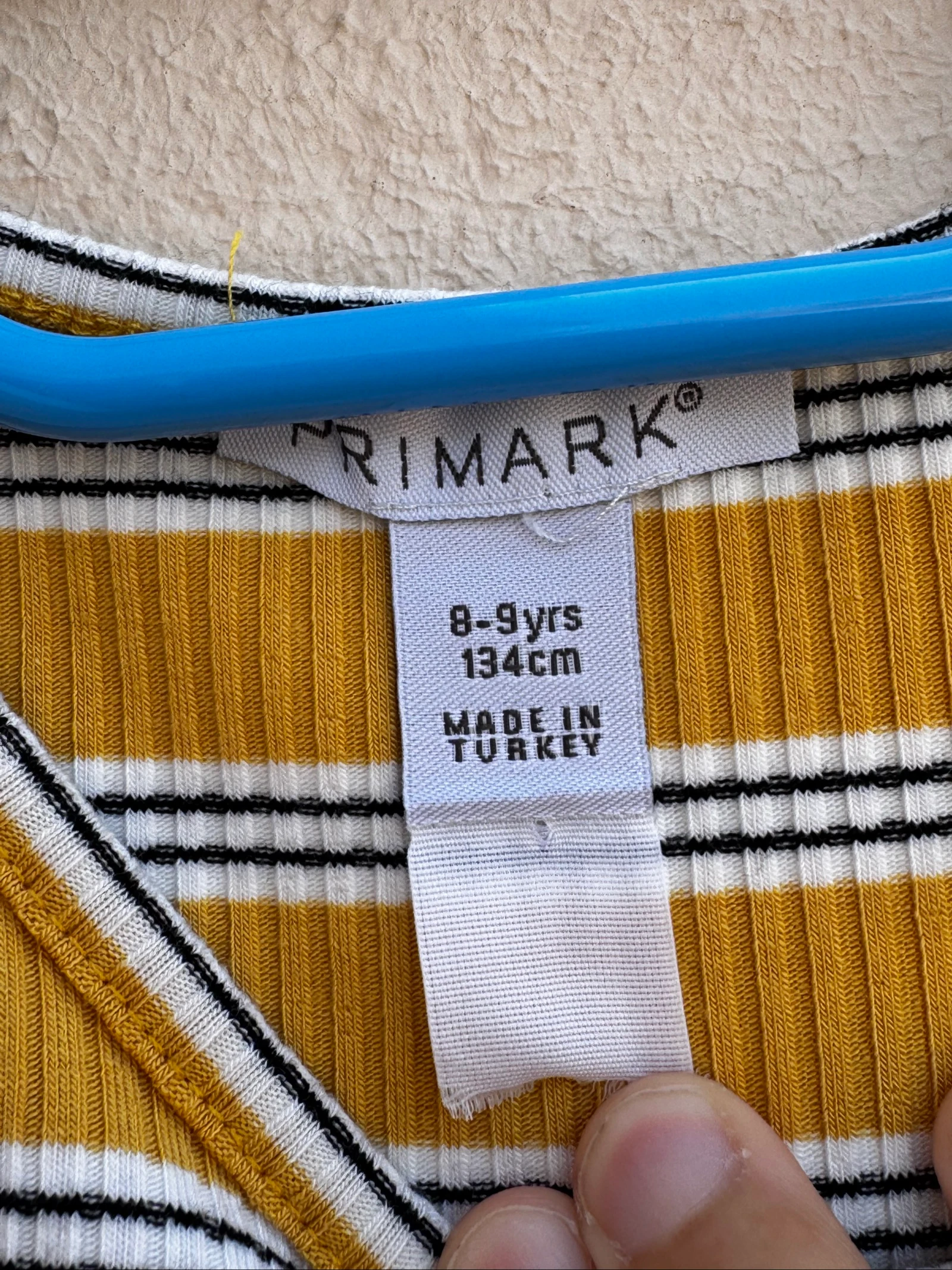 Camiseta Menina Amarela Riscas | Primark – photo 2